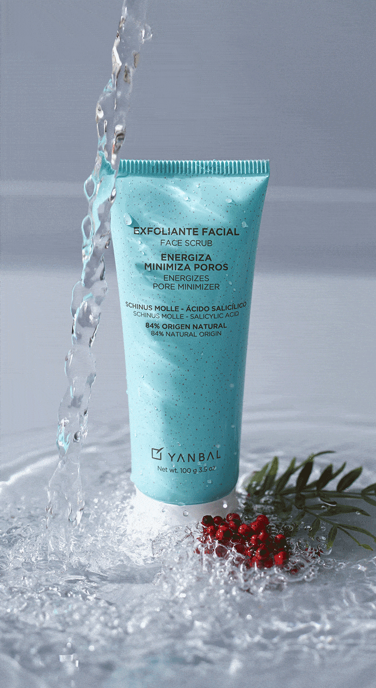 Exfoliante Facial Energizante Schinus Molle y Ácido Salicílico