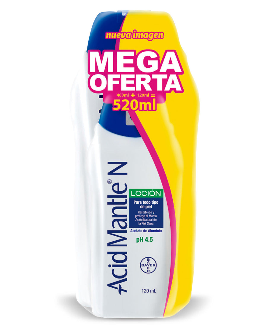 Acid Mantle® N Loción Acetato de Aluminio pH 4.5