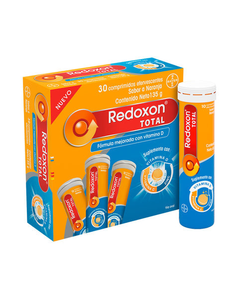Redoxon® Total Efervescente Vitamina C, D + Zinc