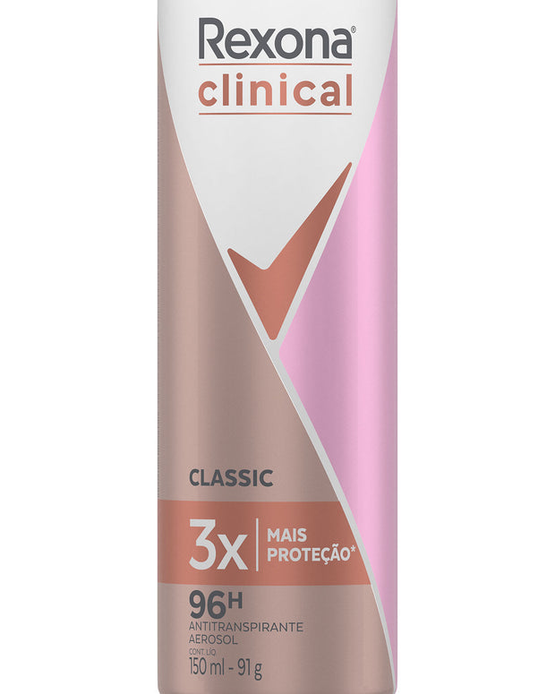 Desodorante Aerosol 150ml Rexona Clinical