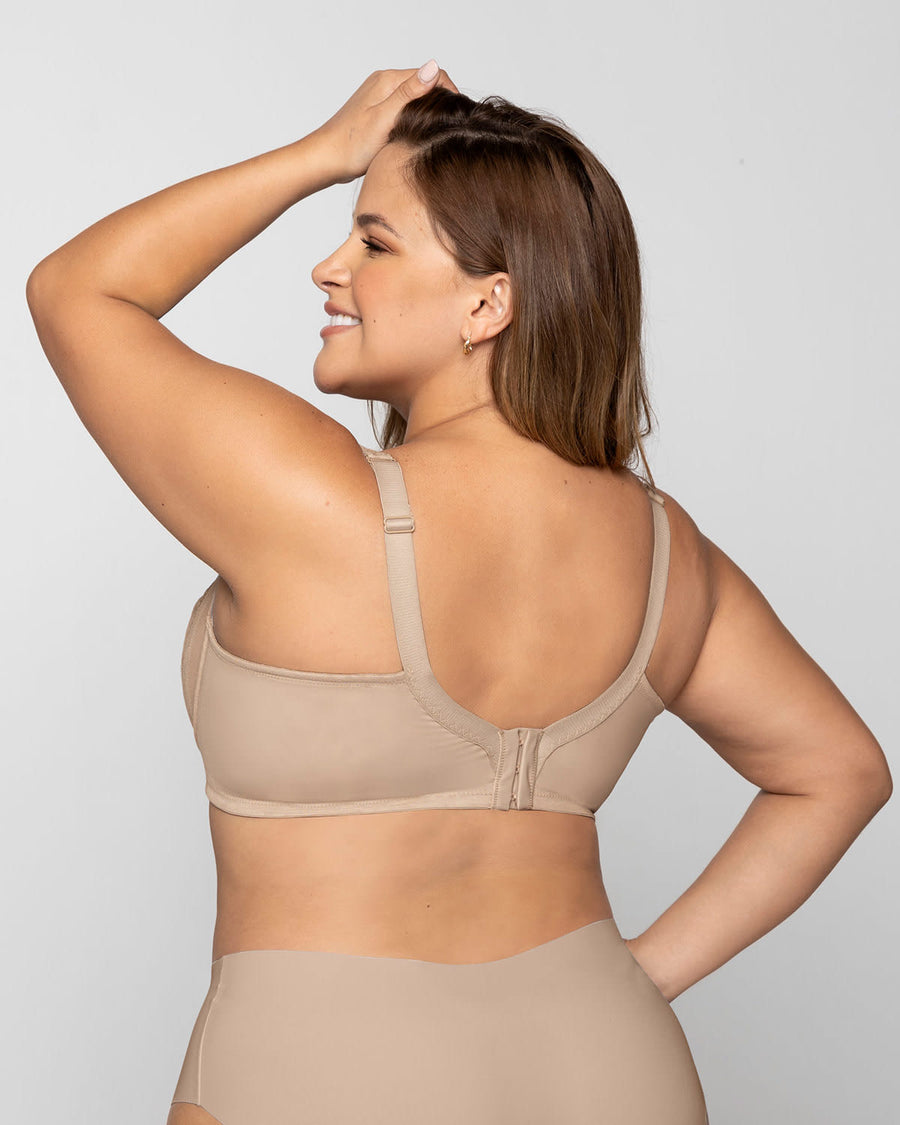 Brasier de alto cubrimiento en encaje