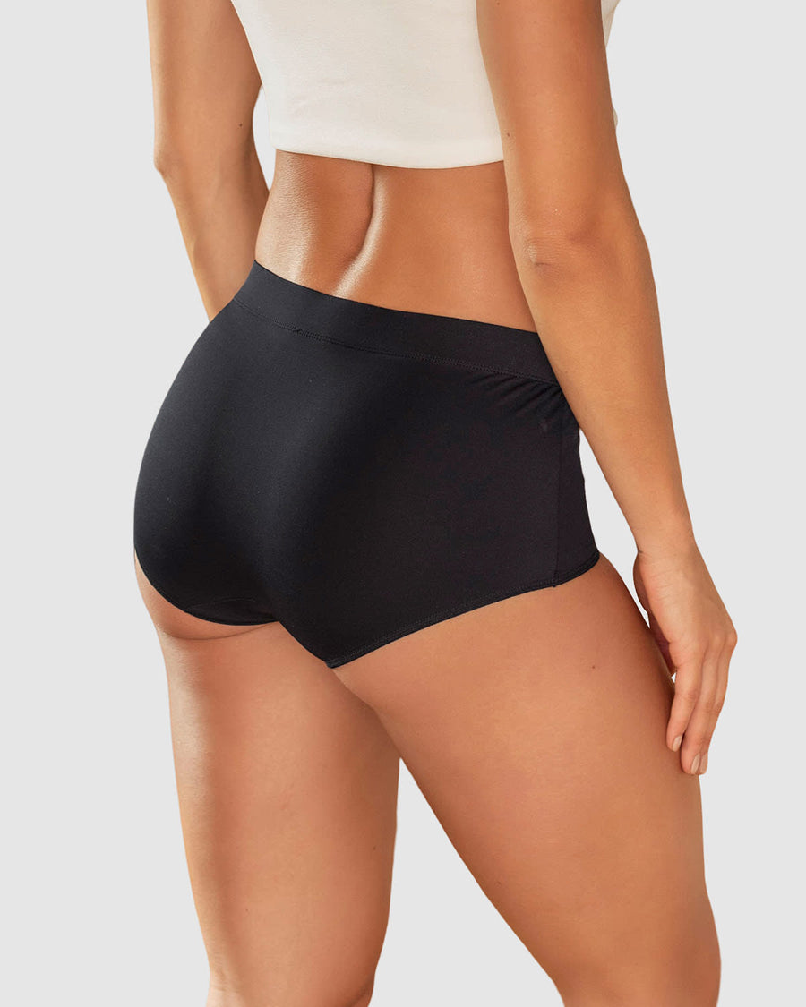 Hípster suave al tacto y cómodo con refuerzo en algodón, te llegará en el color disponible