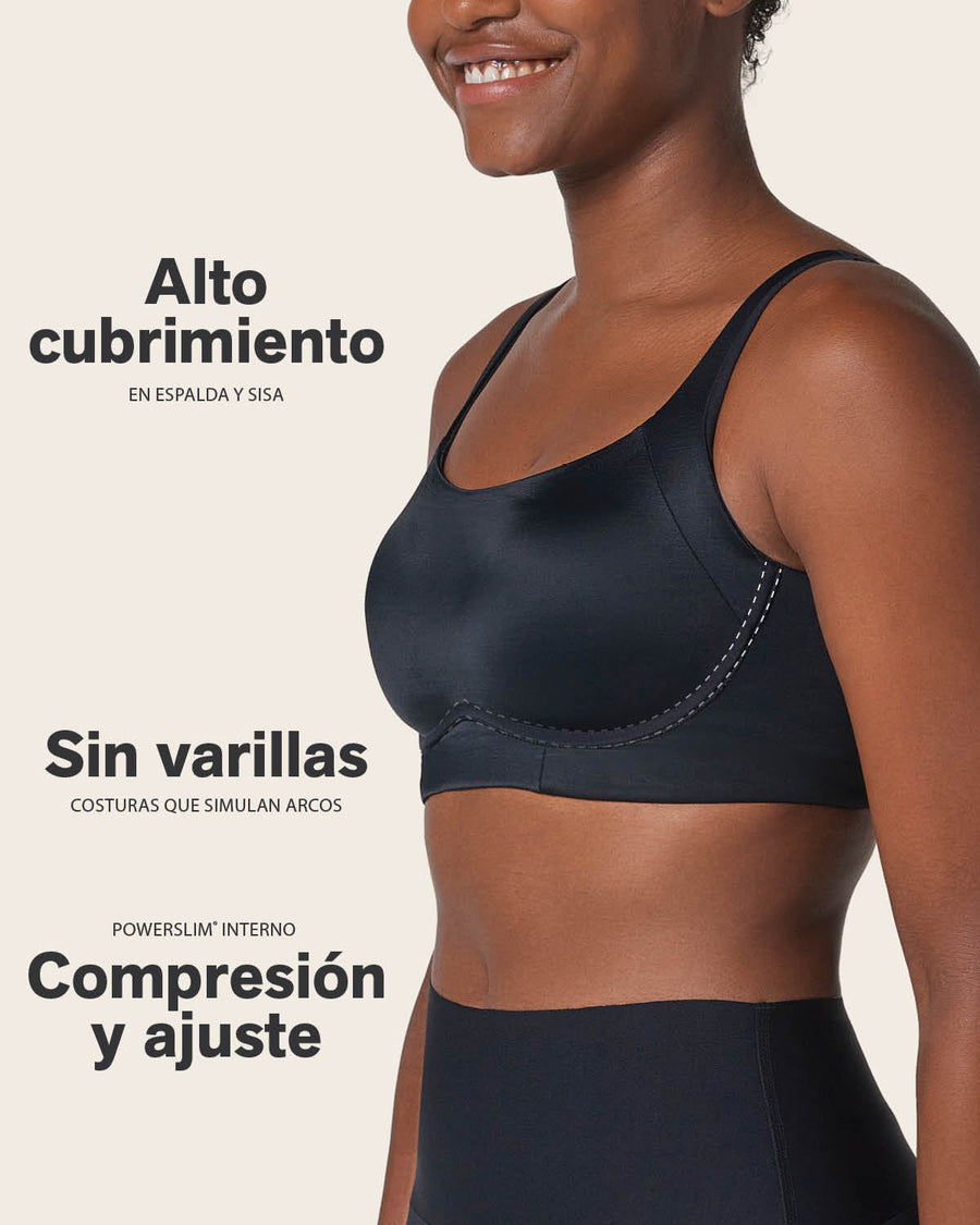 Brasier sin arco ultracómodo de alto soporte y cubrimiento Everyday Bra
