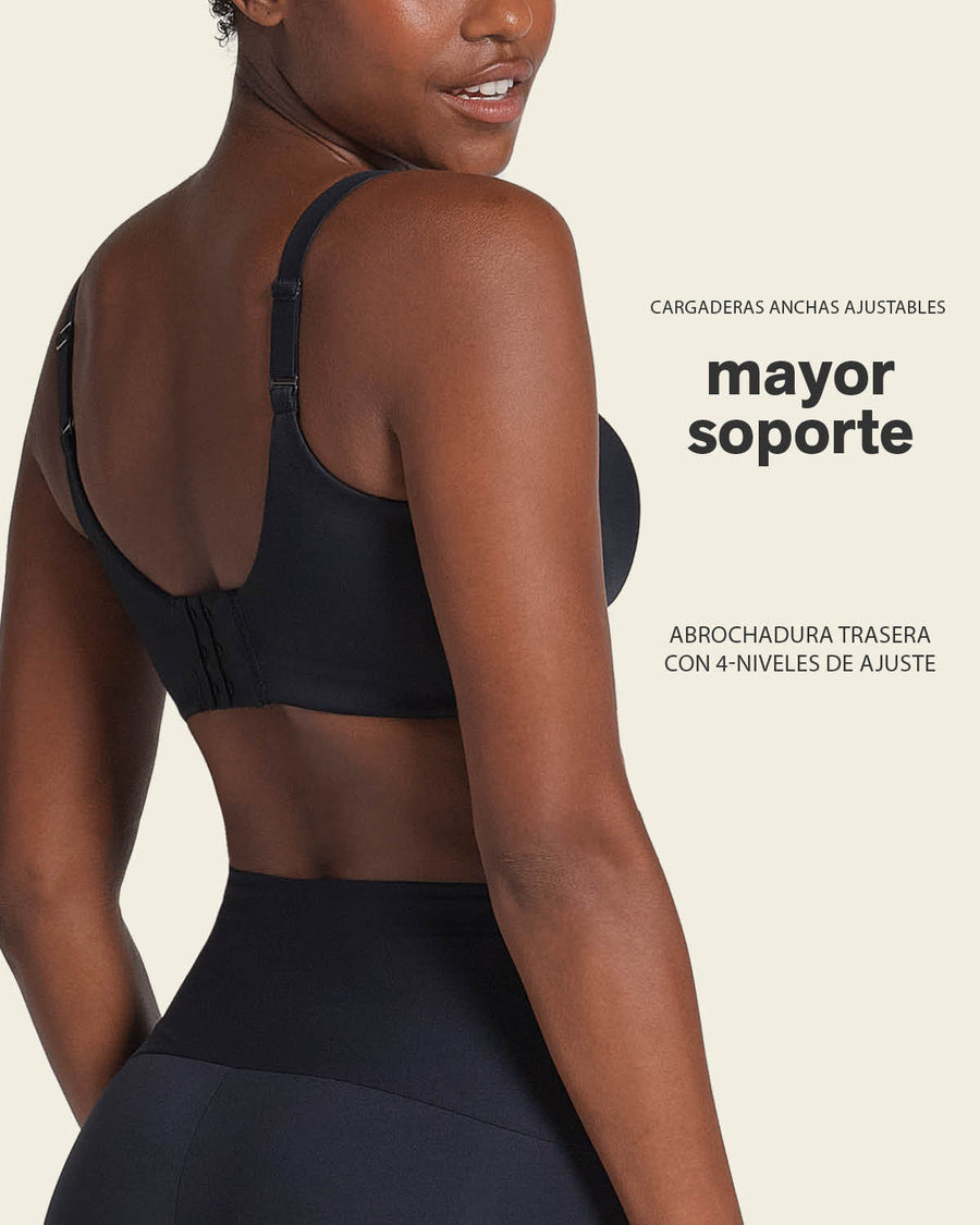 Brasier sin arco ultracómodo de alto soporte y cubrimiento Everyday Bra