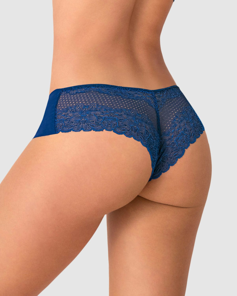 Paquete x 2 panties cacheteros descaderados con encaje