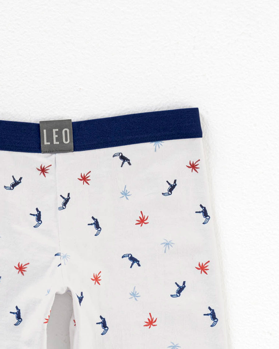 Paquete x 2 bóxer largo en algodón para niño