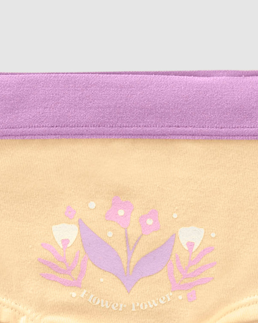 Paquete x 5 panties tipo hipster para niña