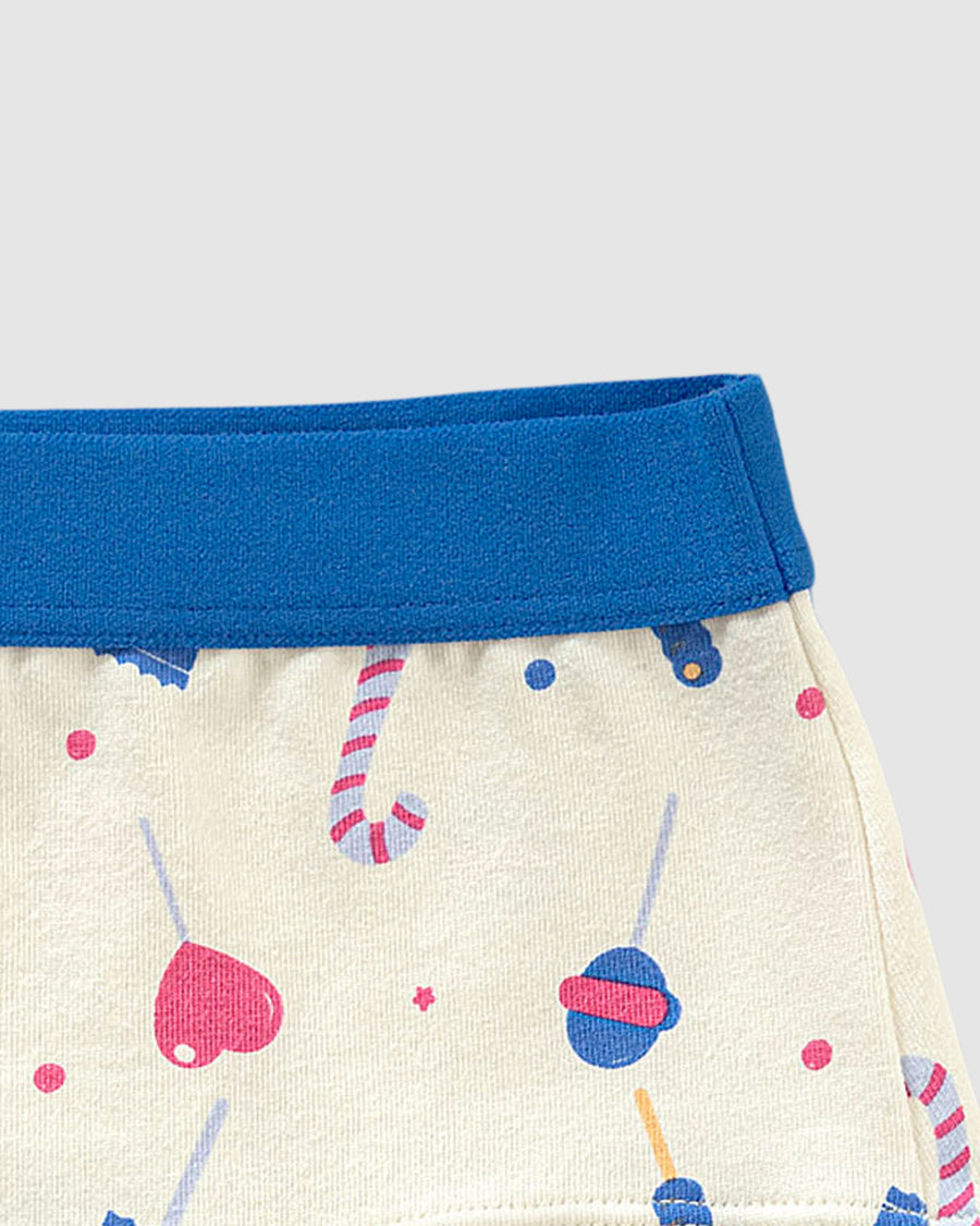 Paquete x 5 panties tipo hipster para niña
