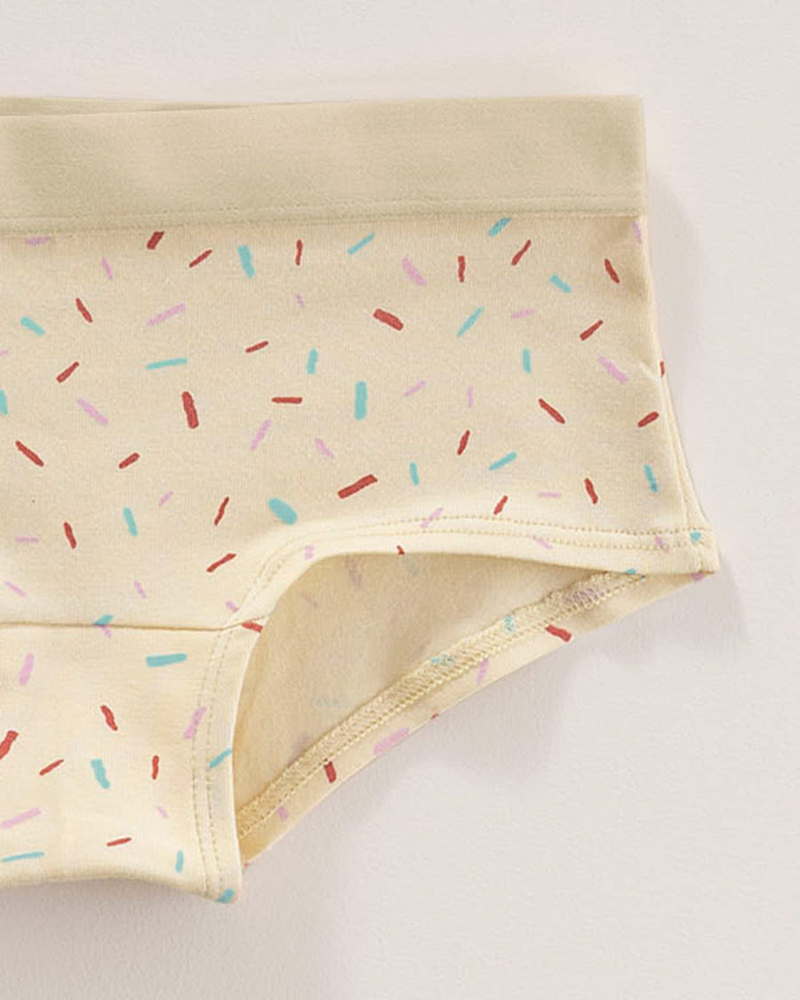 Paquete x 5 panties tipo hipster para niña