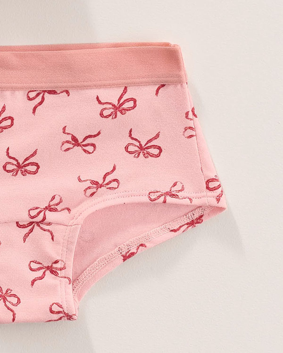 Paquete x 5 panties tipo hipster para niña