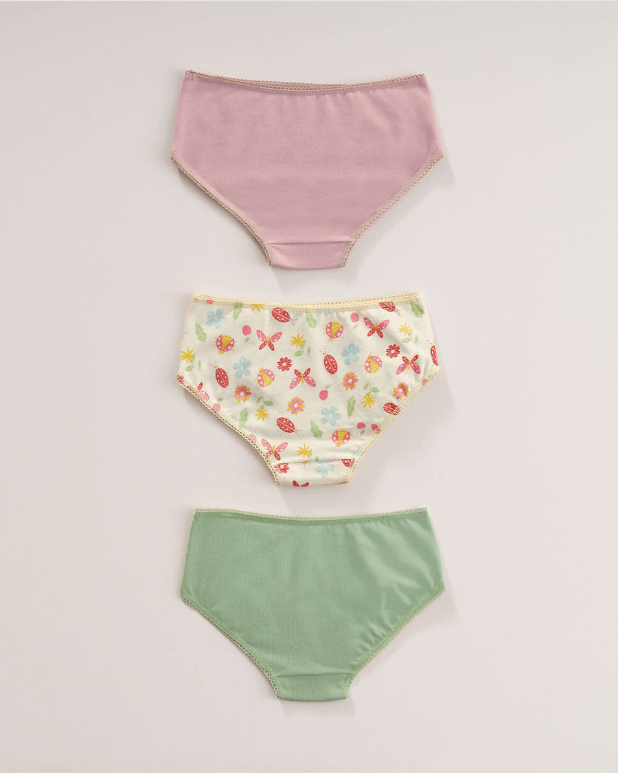 Paquete x3 panty clásico para niña