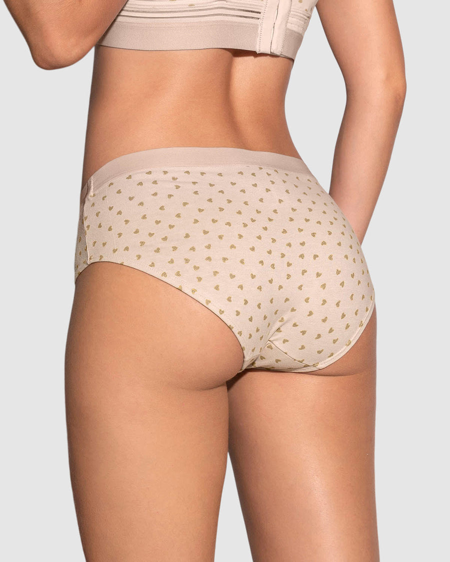 Paquete x 3 panties estilo hípster en algodón