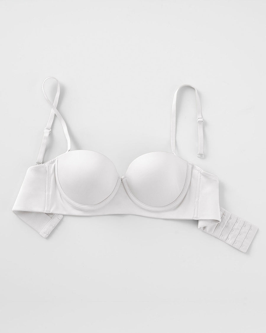 Brasier strapless de realce suave