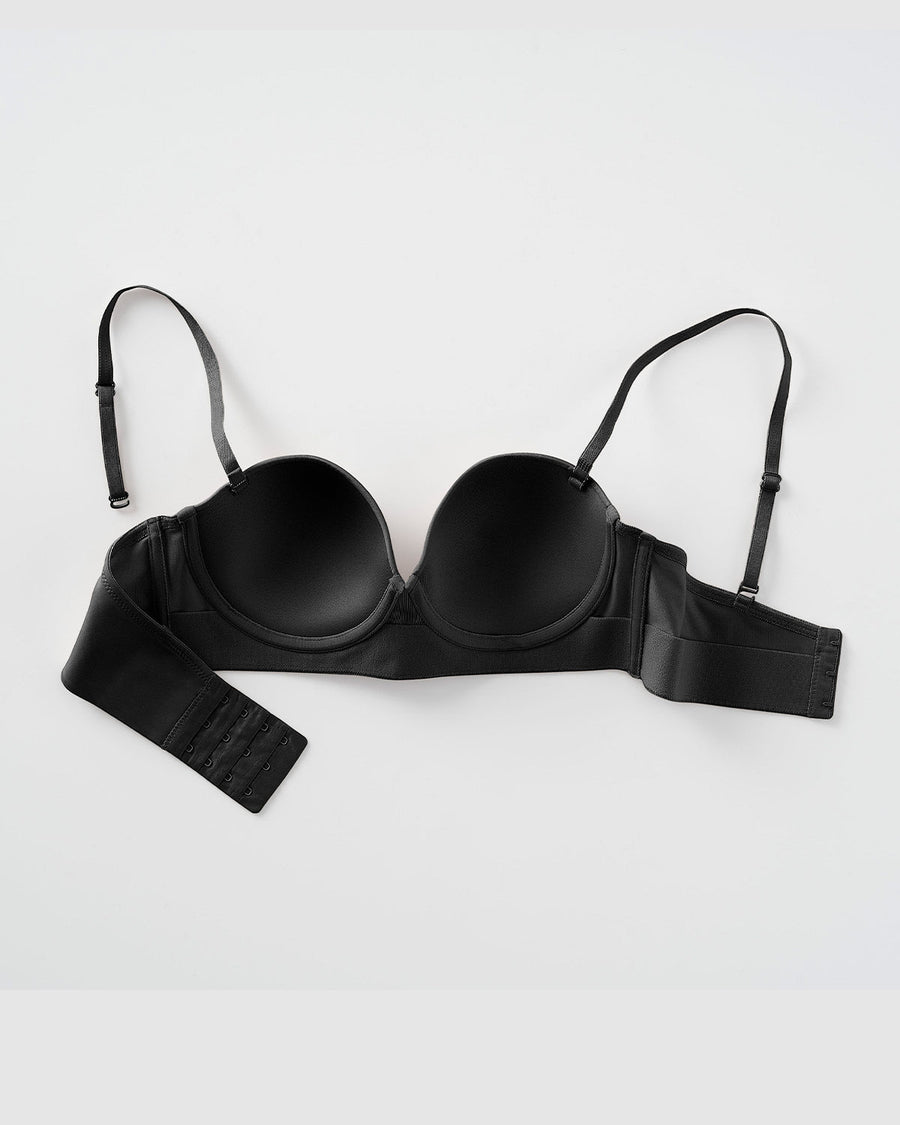 Brasier strapless de realce suave
