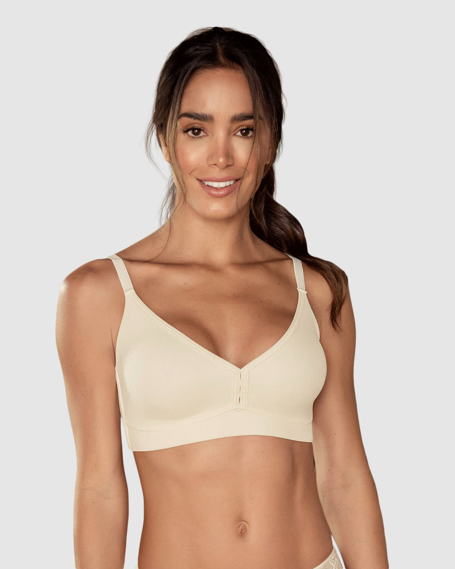 Brasier tipo top con abrochadura en espalda