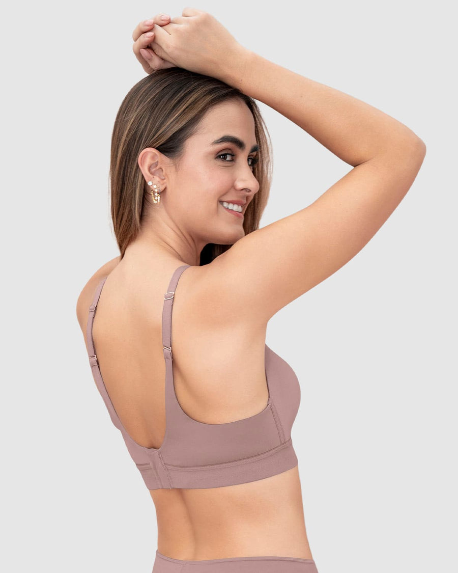 Brasier tipo top ultraliviano con copas internas fijas