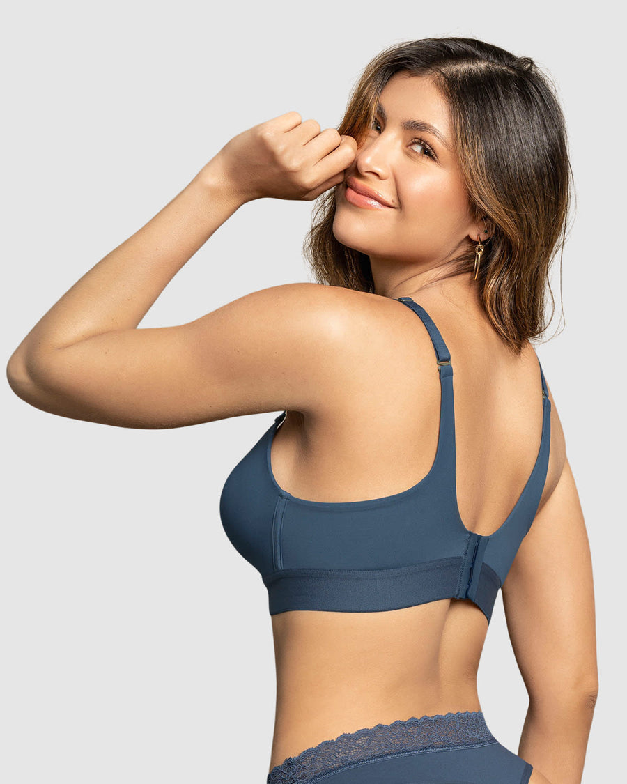 Brasier tipo top ultraliviano con copas internas fijas