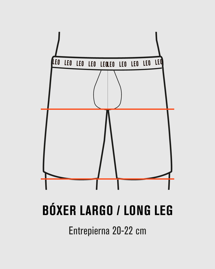 Paquete x2 bóxer largo para niño