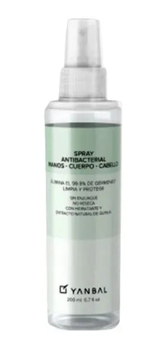 Spray Antibacterial Para Manos, Cuerpo Y Cabello