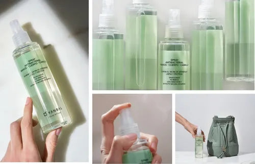 Spray Antibacterial Para Manos, Cuerpo Y Cabello