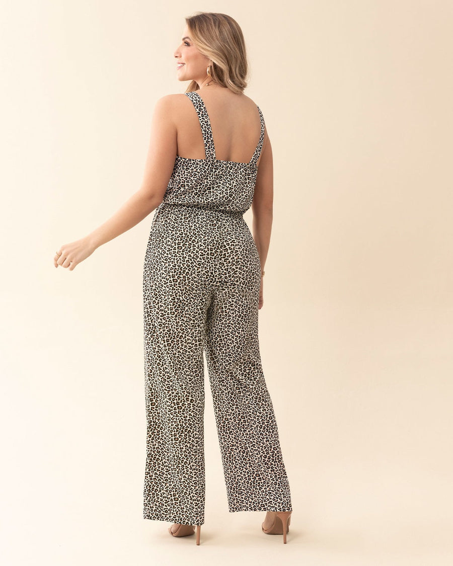 Enterizo largo estampado