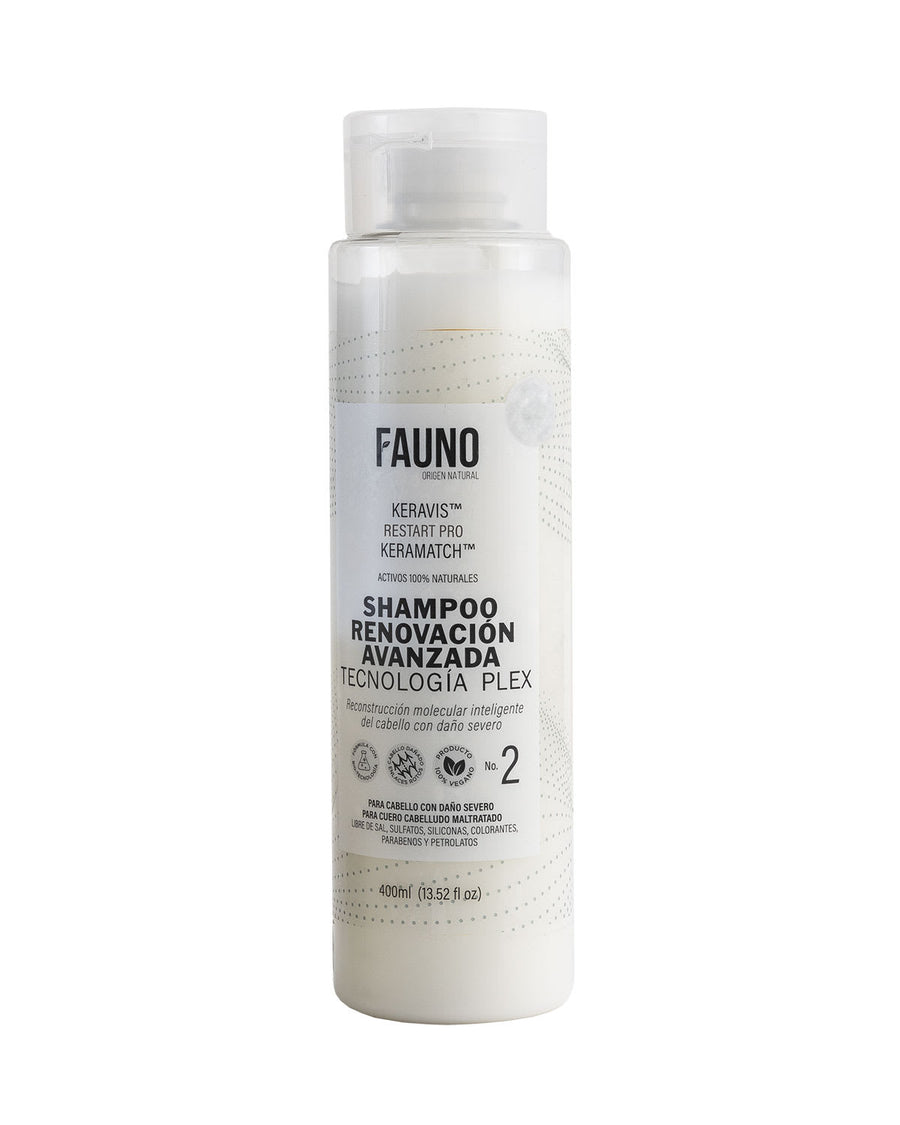 Shampoo Renovación Avanzada Tecnología PLEX Fauno 400ml