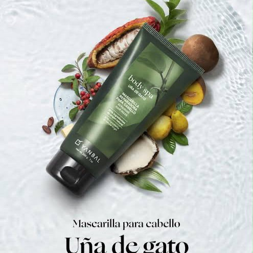 Body Spa Mascarilla Reparadora de Cabello Uña de Gato